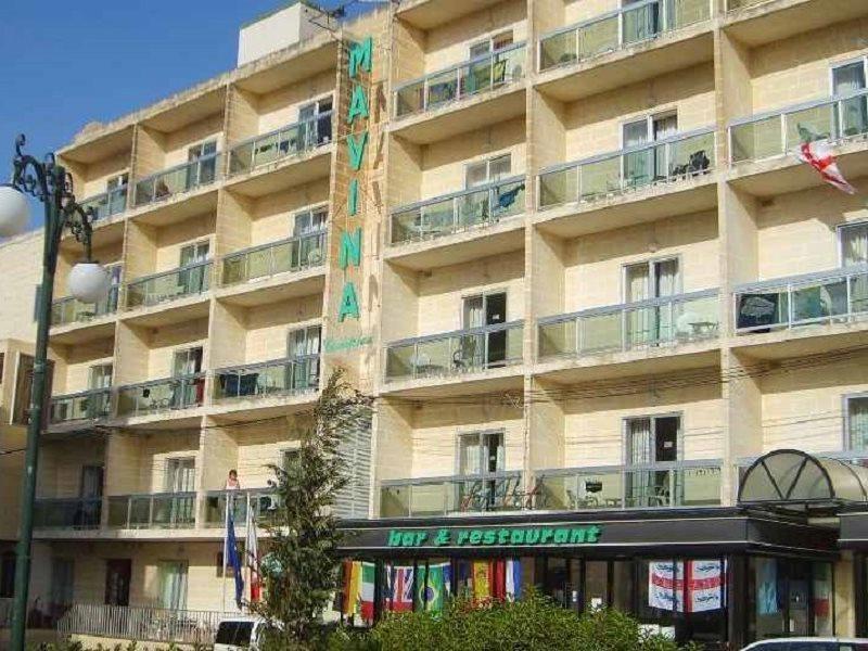 Mavina Hotel & Apartments Buġibba Exterior foto