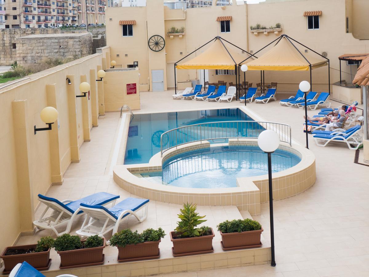 Mavina Hotel & Apartments Buġibba Exterior foto